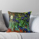 _irises_ By Vincent Van Gogh - Vincent Van Gogh Inspired Pillow _irises_ By Vincent Van Gogh - Vincent Van Gogh Inspired Pillow