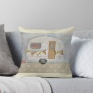 #wedding Vintage Caravan Pillow