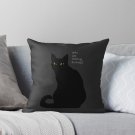 _strong Enough_ Cat Pillow