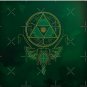 ~green Courage~ Pillow