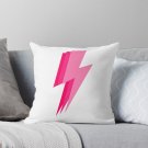 3 Pink Lightning Bolt Pillow