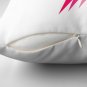 3 Pink Lightning Bolt Pillow