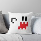 8 Bit Ghost Pillow