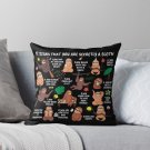 12 Signs That You Are Secretly A Sloth Gifts For Sloth Lovers Pillow