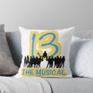 13 The Musical Character Silhouettes Pillow