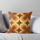 70's Retro 2 Starburst Pillow