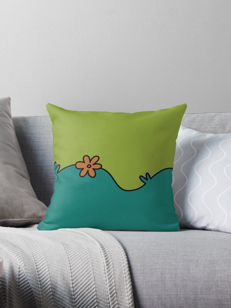 70s Van Design Pillow
