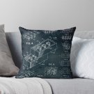 1958 Toy Building Brick Pillow