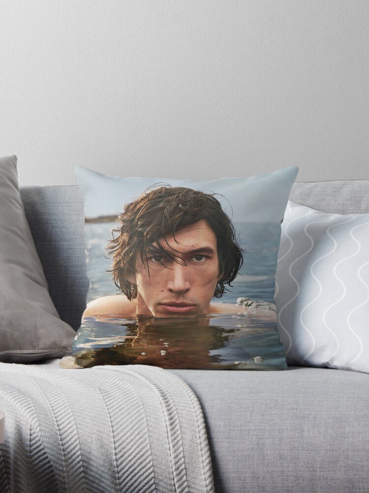 2021 Adam Driver In Water Pillow