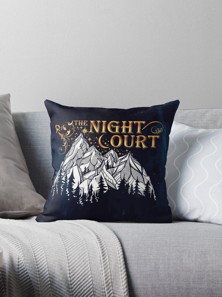 A Court Of Wings And Ruin, The Night Court Pillow