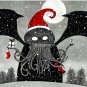 A Cthulhu Christmas Pillow