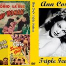 ANN CORIO TRIPLE FEATURE 1941-1943 Swamp Woman Jungle Siren Sarong Girl