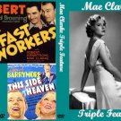 MAE CLARKE TRIPLE FEATURE Nana Fast Workers This Side of Heaven 1933-1934 MAE CLARKE TRIPLE FEATURE Nana Fast Workers This Side of Heaven 1933-1934