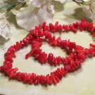 Red Coral Bracelet set of 2-40303