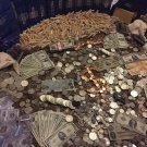 15 US Coins Gold and Silver Estate Lot Sale Old US Bullion .999 Silver Bar?