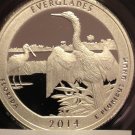Best Price 2014 S EVERGLADES National Park 90% SILVER Proof QUARTER Florida Mint 1 US Coin