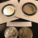 2017 PDSS George Rogers Clark 4 US Coins Quarter Set Clad 90% Silver Proof PD Unc