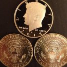 2x Business Strike Clad US Mint Set 2015 PDS Kennedy Half Dollar Proof 3 US Coins