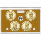 4 US Coins Mint Set 2015 S Presidential Dollars PROOF Truman Eisenhower Kennedy LBJ