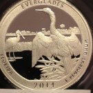 Best Price 1 US Coin 2014 S EVERGLADES National Park 90% SILVER Proof QUARTER Florida Mint
