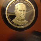 1 US Coin Set 2013 S Proof William McKinley Presidential GoldenDollar from US Mint Proof