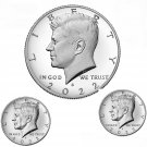 Set PDS 3 US Coins 2022 Kennedy Half Dollars 2x Business Strike Clad from US Proof