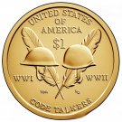 Code Talkers Proof Indian Dollar US Mint 2016 S SACAGAWEA NATIVE AMERICAN 1 US Coin