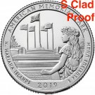 Quarter CLAD PROOF USMint 2019 S American Memorial Park Northern Mariana Islands 1 US Coin