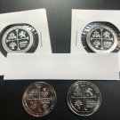 Clad 99% Silver Proof 2019 PDSS San Antonio Missions 4 Quarter Set PD Unc 4 US Coins