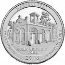 Clad Proof Quarter via US Mint Set 2016 S Harpers Ferry National Historical Park 1 US Coin
