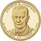 Coin via B US Mint LBJ 2015 S Lyndon B Johnson Presidential Golden Dollar Proof 1 US Coin
