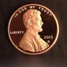 1 US Coin New Penny Union via US Mint Set 2015 S Lincoln Shield Cent Proof Deep Cameo 1��