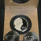 3 US Coins 2022 UNC MINT SET Jefferson Nickels Mint PROOF Uncirculated PD US Nickle