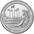 99% SILVER Proof Quarter 2019 S American Memorial Park Northern Mariana Islands 1 US Coin