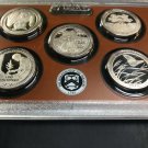 Tallgrass 2020 S Proof US Mint Set ATB 5 Clad Quarters NO Box or COA Samoa Bat 5 US Coins