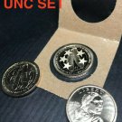 3 US Coins Dollar 2021 PDS Sacagawea UNC MINT SET Native American US Military PROOF