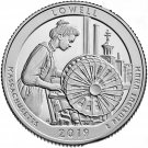 Lowell National Historical Park Quarter Quarter ATB 2019 S Mint 99% SILVER Proof 1 US Coin