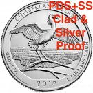 2018 PDSSS Cumberland National Park GA Clad Silver Proof Quarter ATB 5 US Coins