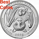 Best 3 US Coins 2020 PDS American Samoa National Park Samoan Fruit Bat Quarter UNC