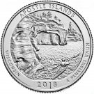 4 US Coins 2018 PDSS Cumberland Island National Park GA Clad Proof Quarter  ATB