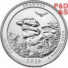 15 US Coins Set PDS Complete 2015 Homestead Kisatchi BlueRidge Bombay Saratoga