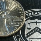 1 US Coin 2022 P Maya Angelou ERROR Quarter BU Reverse Die Gouge Bird Carrying Twig Nest