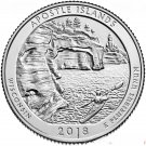 2x 2018 PDS Voyageurs National Park Quarters WI PDS Mint ATB Voyagers 6 US Coins