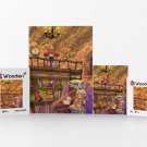 WitBuzz "Warm hearted Cabin" High difficulty Alien Wooden Puzzle Adult Intelligence Time killing Toy