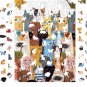WitBuzz "Colorful Cat" Alien Wooden Puzzle Adult Intelligence Time killing Toy
