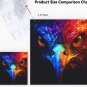 Alien Wooden Puzzle "Hx002- Colorful Eagle" Adult Intelligence Time killing Toy