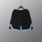 Men's Quick Dry Breathable Training Jersey Basketball Shorts black Men's Quick Dry Breathable Training Jersey Basketball Shorts black