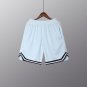 Men's Quick Dry Breathable Training Jersey Basketball Shorts black blue