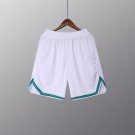 Men's Quick Dry Breathable Training Jersey Basketball Shorts White