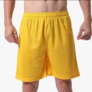 Men's Running Workout Solid Shorts Basketball Shorts Yellow